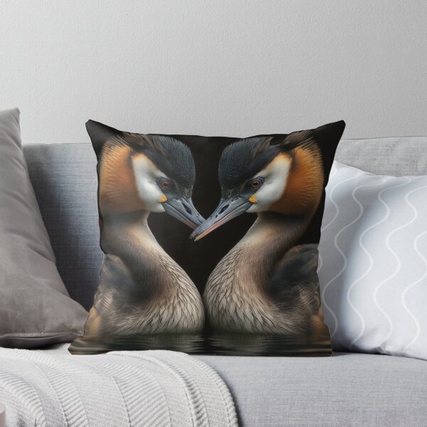 Item preview, Great Crested Grebes designed and sold by FantasySkyArt.