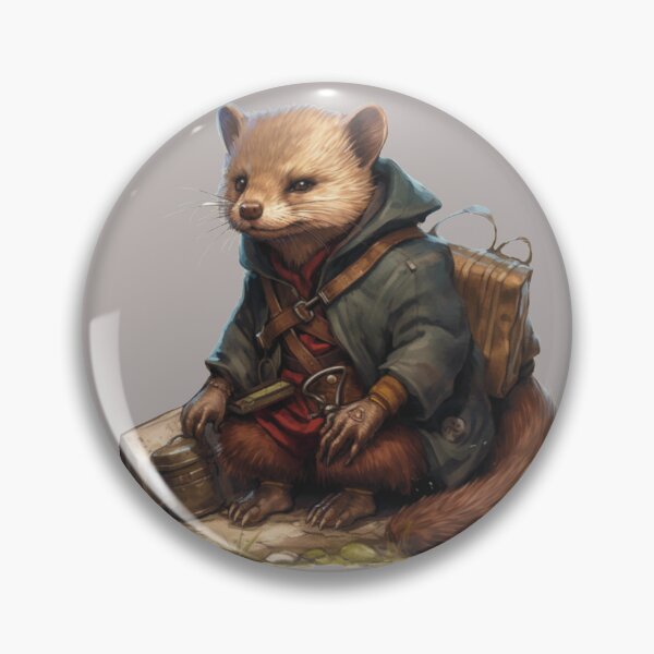 Item preview, Resting Adventurer: Pine Martin Takes a Break designed and sold by ColorsofDawn.