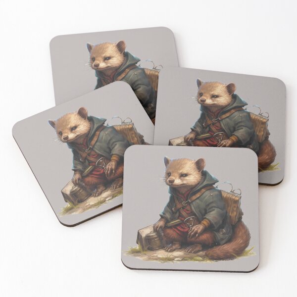 Item preview, Resting Adventurer: Pine Martin Takes a Break designed and sold by ColorsofDawn.