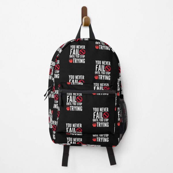 Item preview, you never fail until you stop trying designed and sold by TThousand.