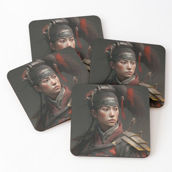 Item preview, Female samurai commander designed and sold by MajinCactus.