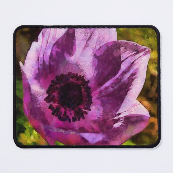 Item preview, Gorgeous Anemone Coronaria Wildflower Painting designed and sold by taiche.