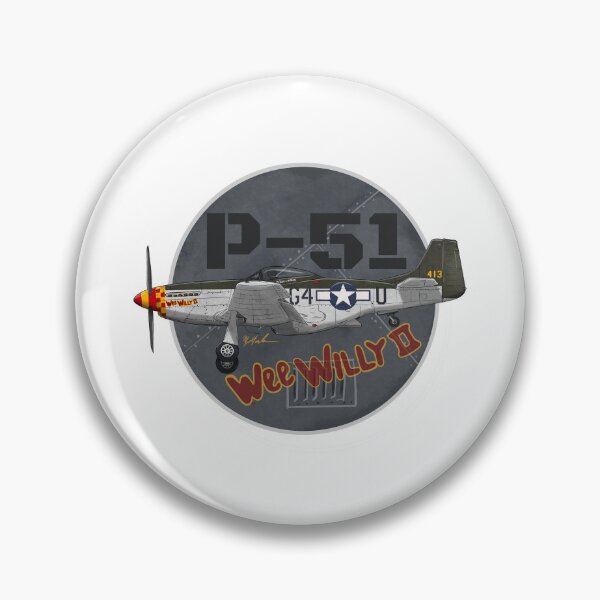 Item preview, P51 Wee Willy II Mustang WW2 Warbird designed and sold by Michael Garber.
