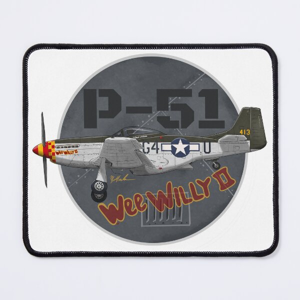 Item preview, P51 Wee Willy II Mustang WW2 Warbird designed and sold by Michael Garber.