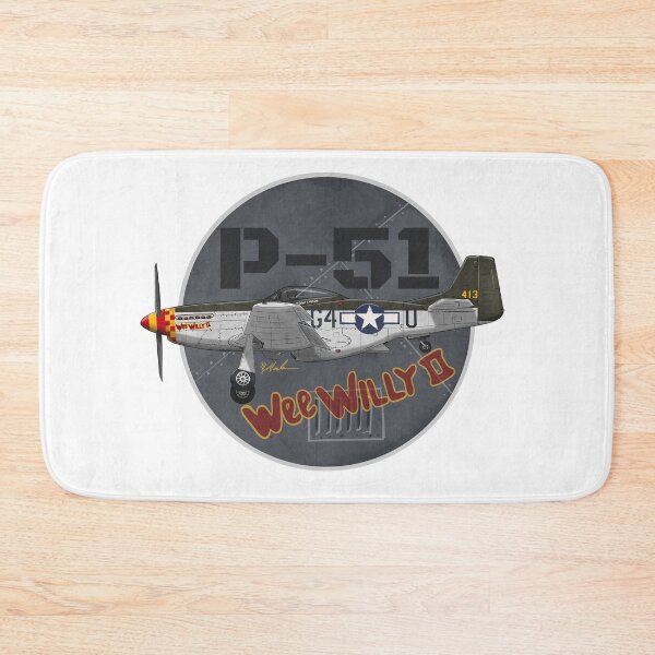 Item preview, P51 Wee Willy II Mustang WW2 Warbird designed and sold by Michael Garber.