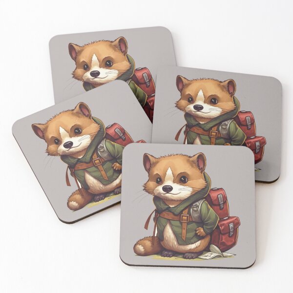 Item preview, Pine Martin Ready for Adventure designed and sold by ColorsofDawn.