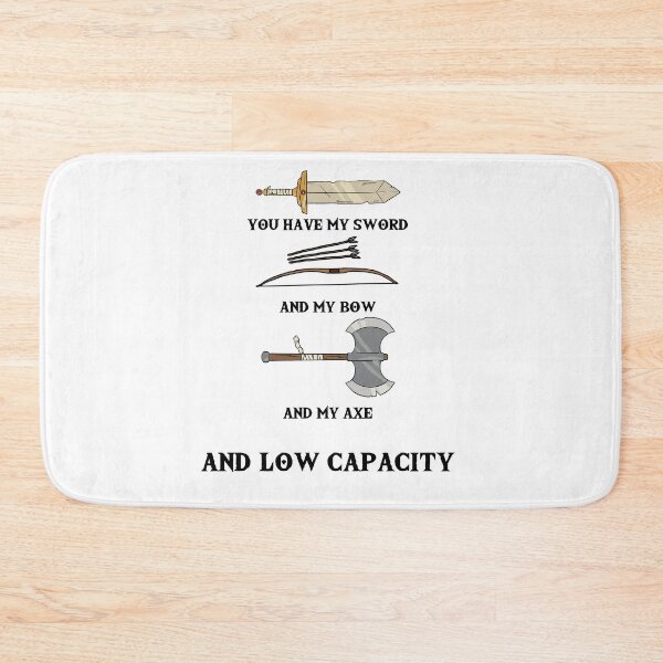 Item preview, You have... Low capacity designed and sold by WhatTeeFox.