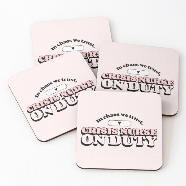 Item preview, In Chaos We Trust, Crisis Nurse on Duty designed and sold by Winter--Flowers.