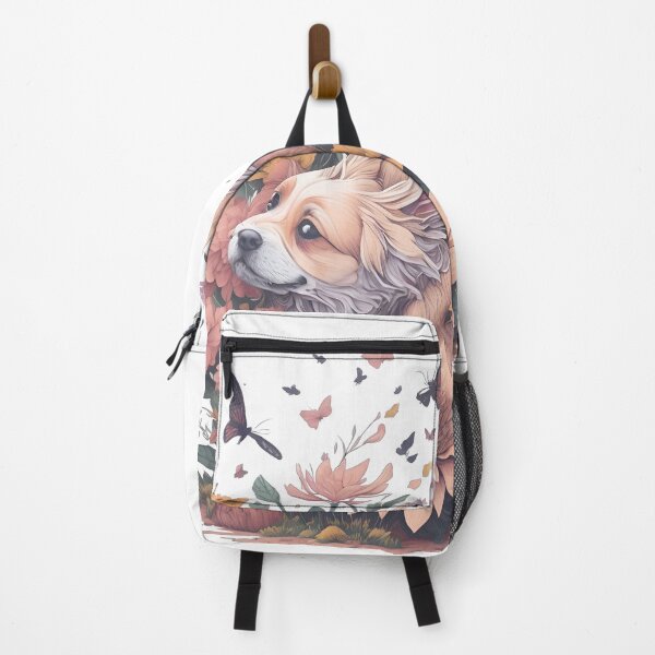 Item preview, Chasing Butterflies - Studio Ghibli Style Little Dog Illustration designed and sold by AndyNgn.