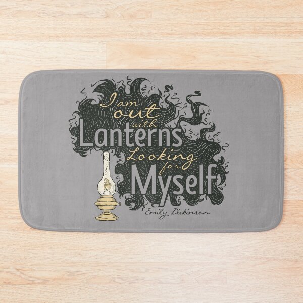 Item preview, I am Out with Lanterns Looking for Myself Emily Dickinson designed and sold by artsy78.