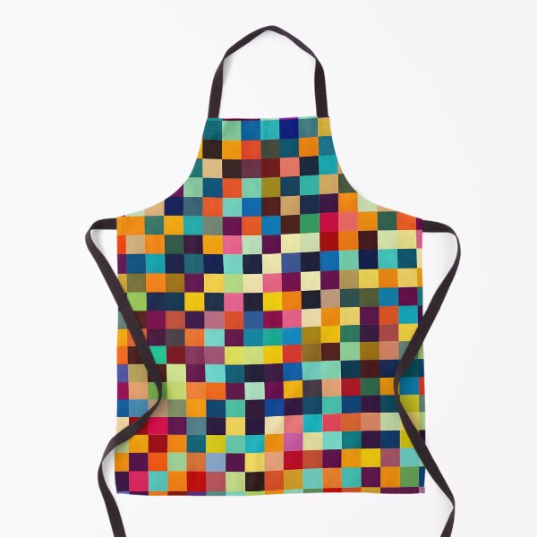 Item preview, Colorful Tile Checkerboard Pattern designed and sold by PatternBestFan.