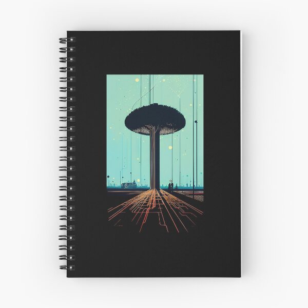 Item preview, Chain Fungi - Fungi Tower designed and sold by FunkyDigitals.