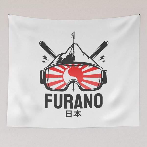 Item preview, Furano Japan Retro Skiing Souvenir designed and sold by JackCurtis1991.