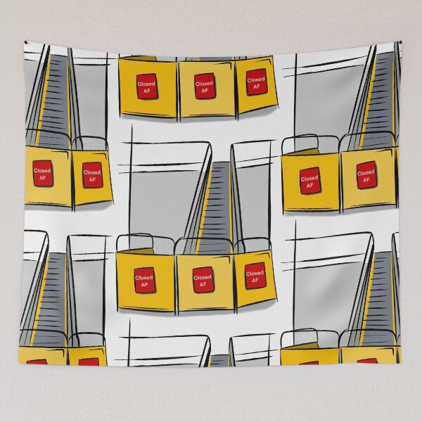 Item preview, Broken Escalator designed and sold by Michael Garber.