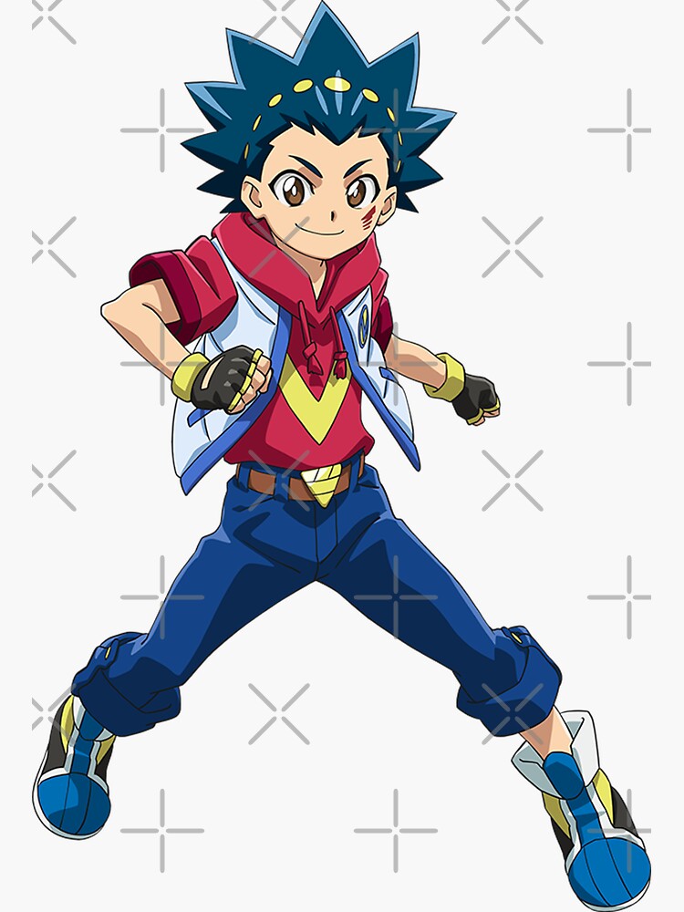 Valt Aoi Beyblade Burst QuadStrike  Sticker for Sale by