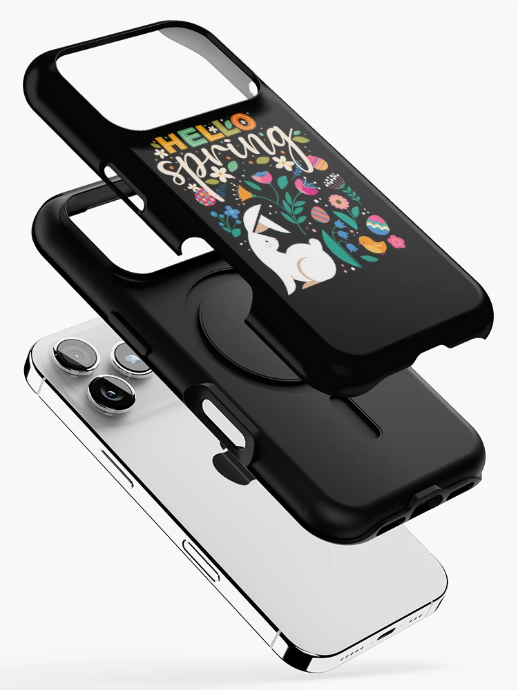 Thumbnail 2 of 4, iPhone Case, Hello Spring designed and sold by foxforce.