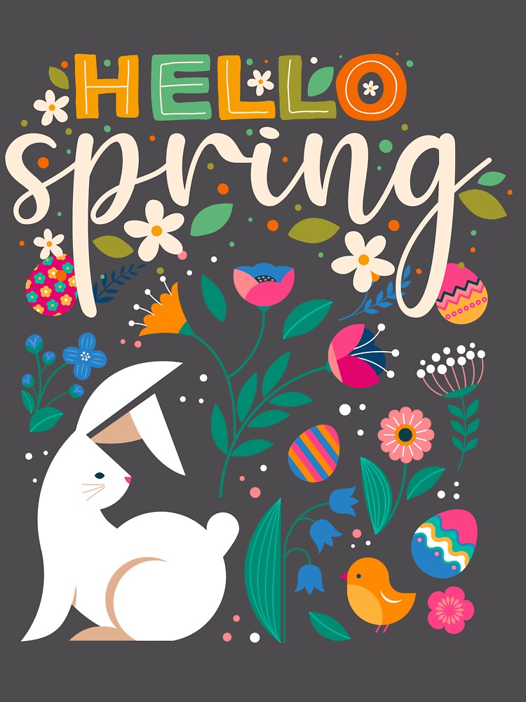 Thumbnail 6 of 6, Premium Oversized Sweatshirt,  Hello Spring designed and sold by foxforce.