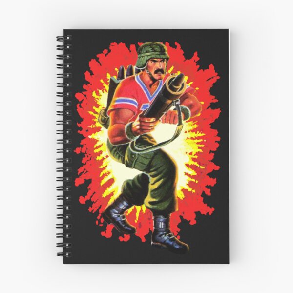 Item preview, GI Joe bazooka toy card back design designed and sold by VeryEnglishGent.