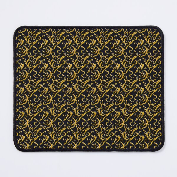 Item preview, Elegant Opulence: Baroque Prints in Black and Yellow designed and sold by Cherrywood-Lane.