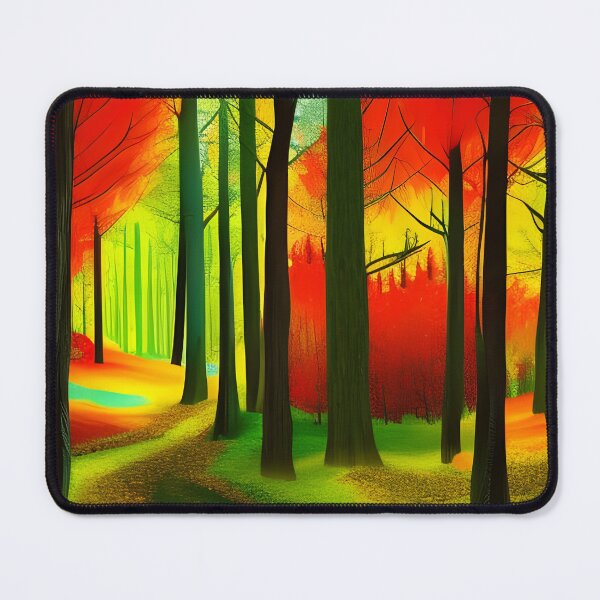 Item preview, Trippy autumn forest designed and sold by brandway.