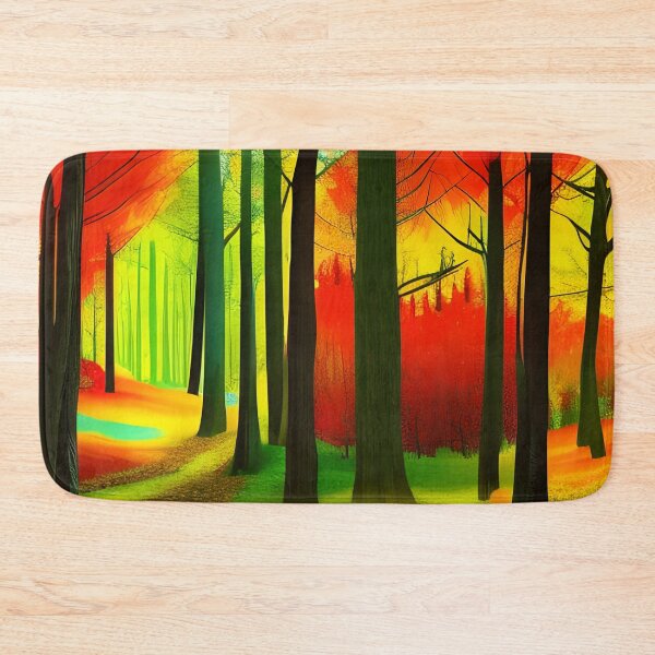 Item preview, Trippy autumn forest designed and sold by brandway.