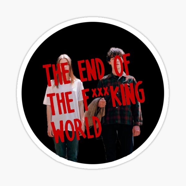 Item preview, The end of the F***ing world logo cut out designed and sold by ShayMcG.