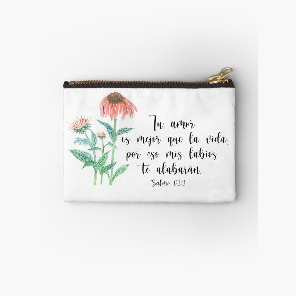 Item preview, Salmo 63:3, Spanish Bible Verse designed and sold by latiendadearyam.