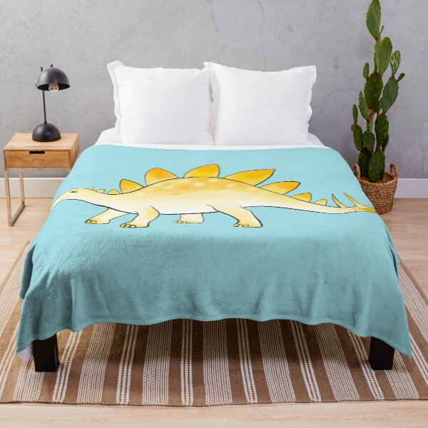 Item preview, Lemon-colored stegosaurus designed and sold by KalNatArt.