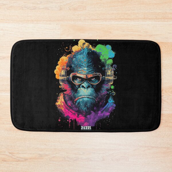 Item preview, Anime Cyber Ape (Sci-Fi Ape Vintage Retro Future Design Cyberpunk Space Ape) designed and sold by AlNoah.