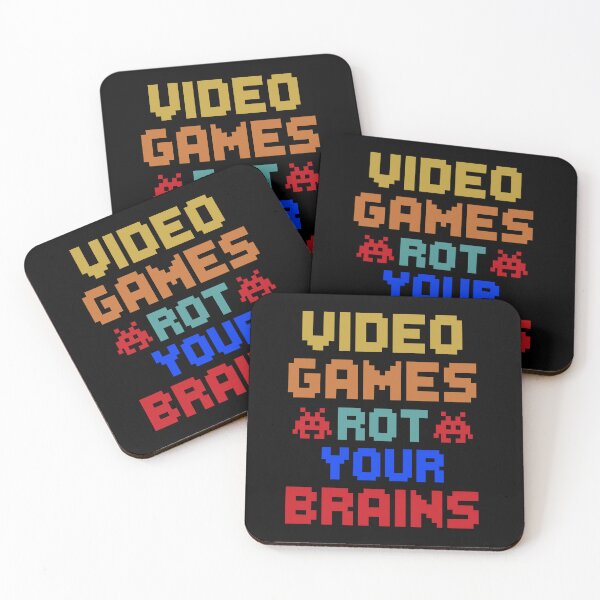 Item preview, Video Games Rot Your Brains designed and sold by Affyboss6.