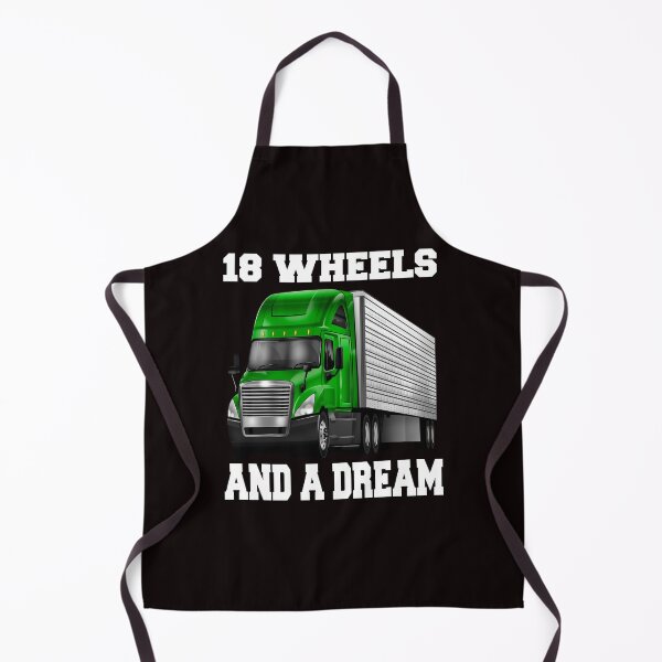 Item preview, Big Rig Truck Driver Trucker 18 Wheels And A Dream designed and sold by fantasticdesign.