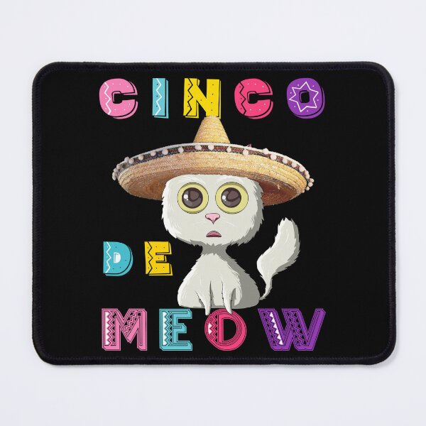 Item preview, Cinco De Meow Funny Cat Lover Cinco De Mayo Mexican Fiesta designed and sold by r-silver.