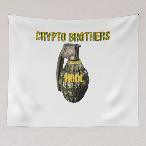 Item preview, Crypto Brothers Blockchain Investors designed and sold by MoeDeesDotCom.