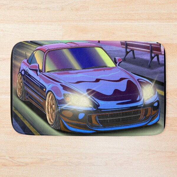 Item preview, Vaporwave Honda S2000 Roadster Driving on Sunset Beach  designed and sold by JDM Guyvit.