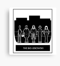 Abide the big Lebowski Canvas Print