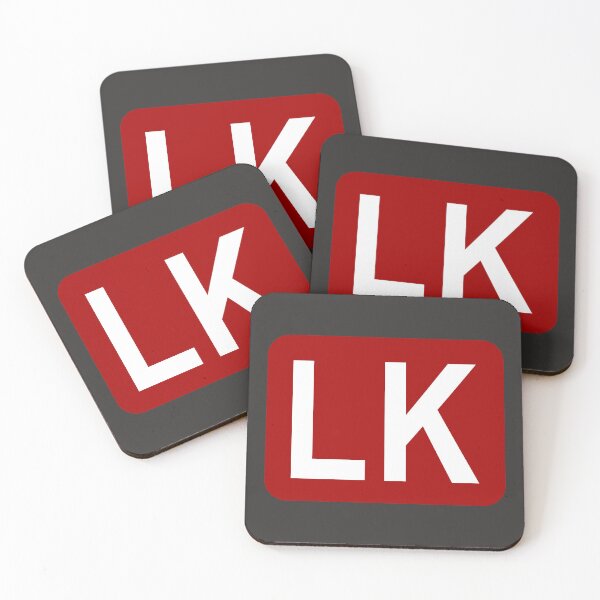 Artikelvorschau, LK Initials entworfen und verkauft von Jeallan Designs.