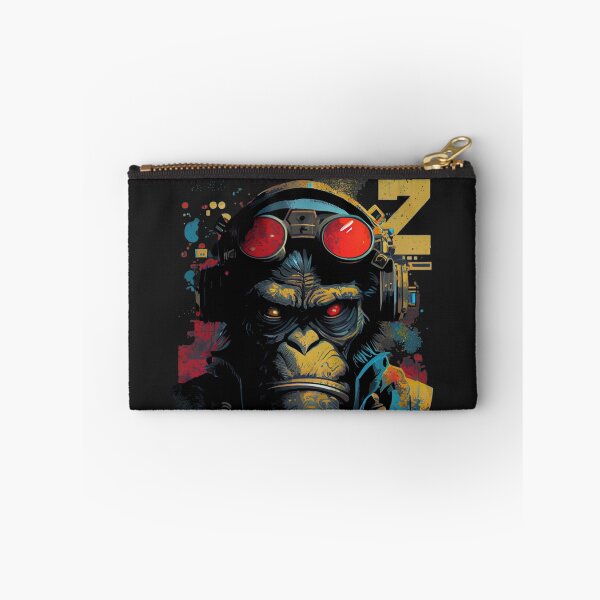 Item preview, Anime Cyber Ape (Sci-Fi Ape Vintage Retro Future Design Cyberpunk Space Ape) designed and sold by AlNoah.
