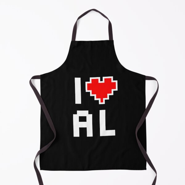 Item preview, I Love Alabama - Pixel heart for Alabaman gamer designed and sold by abowersock.