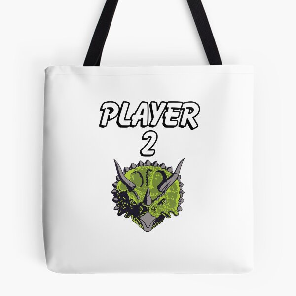 Item preview, Player two - Triceratops designed and sold by BusyMonkeys.