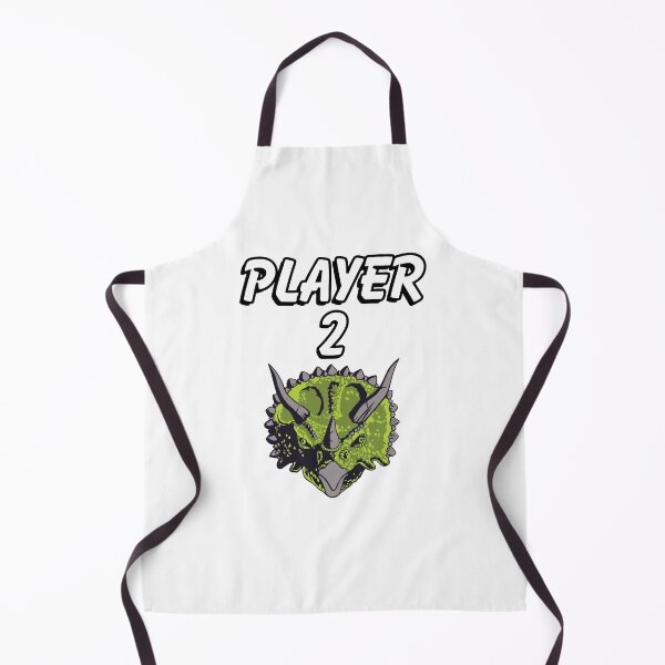 Item preview, Player two - Triceratops designed and sold by BusyMonkeys.