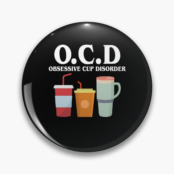 Item preview, OCD Obsessive Cup Disorder Funny Tea Coffee Caffeine Lovers Gift designed and sold by TMelonShop.