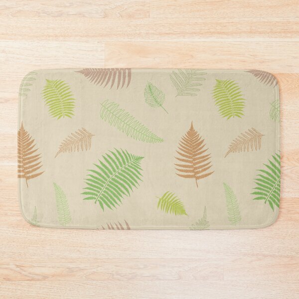 Item preview, Beautiful light and airy green and beige fern pattern  designed and sold by kathtrumpet.
