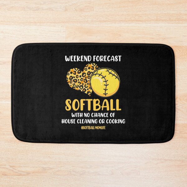 Item preview, Weekend Forecast Softball Funny Softball Season Softball Mom Gift designed and sold by TMelonShop.