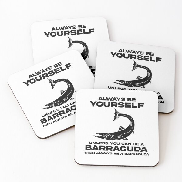 Item preview, Always Be A Barracuda Funny Fishing Ocean Lovers Fish Sea Gift designed and sold by TMelonShop.