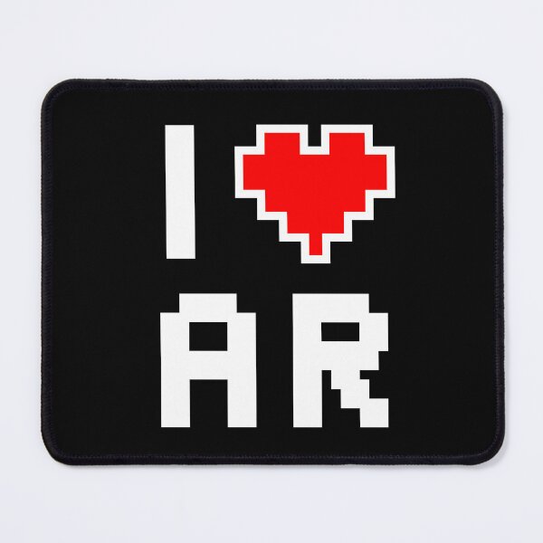 Item preview, I Love Arkanas - Pixel heart for Arkansan gamer designed and sold by abowersock.