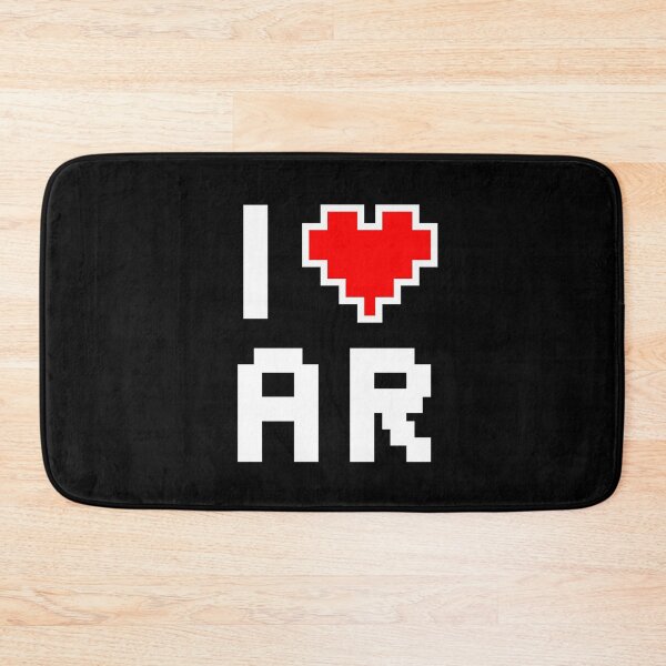 Item preview, I Love Arkanas - Pixel heart for Arkansan gamer designed and sold by abowersock.