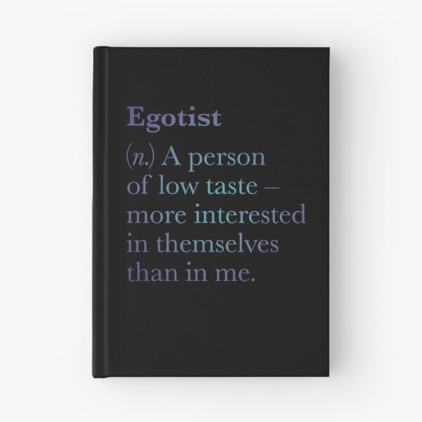Item preview, Egotist definition. v.1 designed and sold by x1brett.
