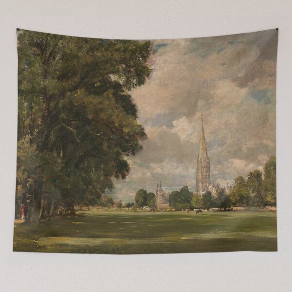 Item preview, John Constable “Salisbury Cathedral from Lower Marsh Close” designed and sold by archerfield.