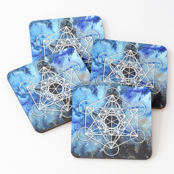Item preview, Sacred Geometry - Metatrons Cube - Cosmic art designed and sold by Handmaiduns.