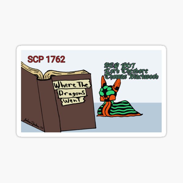 SCP-1762 where the dragons went Art Board Print for Sale by